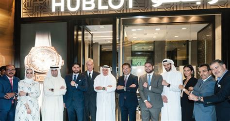 Hublot reopens Kuwait boutique .